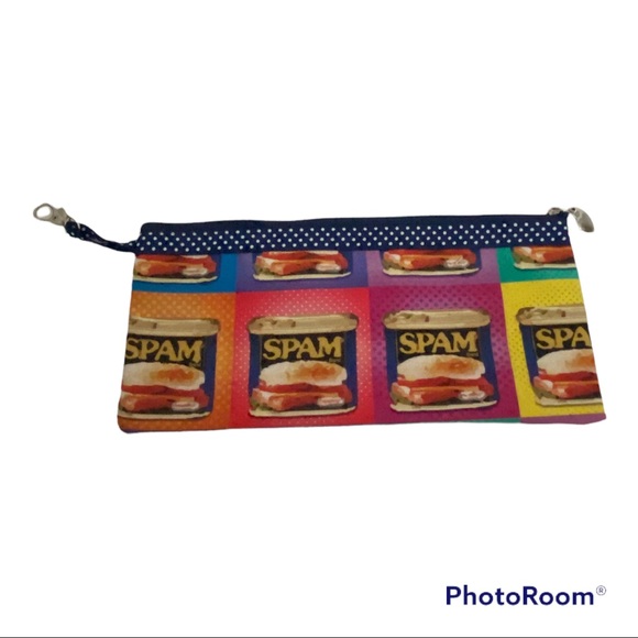 Spam Zipper Small Pouch - Picture 2 of 2
